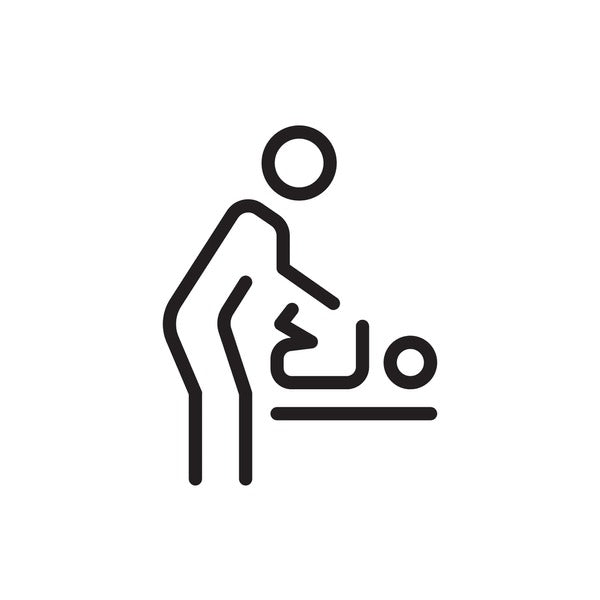 Bathtubs and changing stations