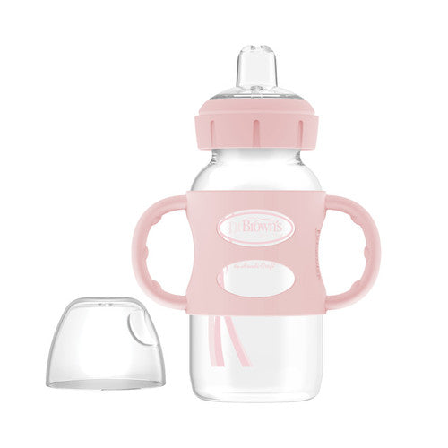 9oz/270ml PP options WN sippy bottle pink