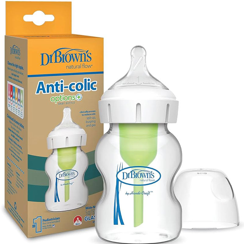 Wide neck options+ glass bottle 150, single