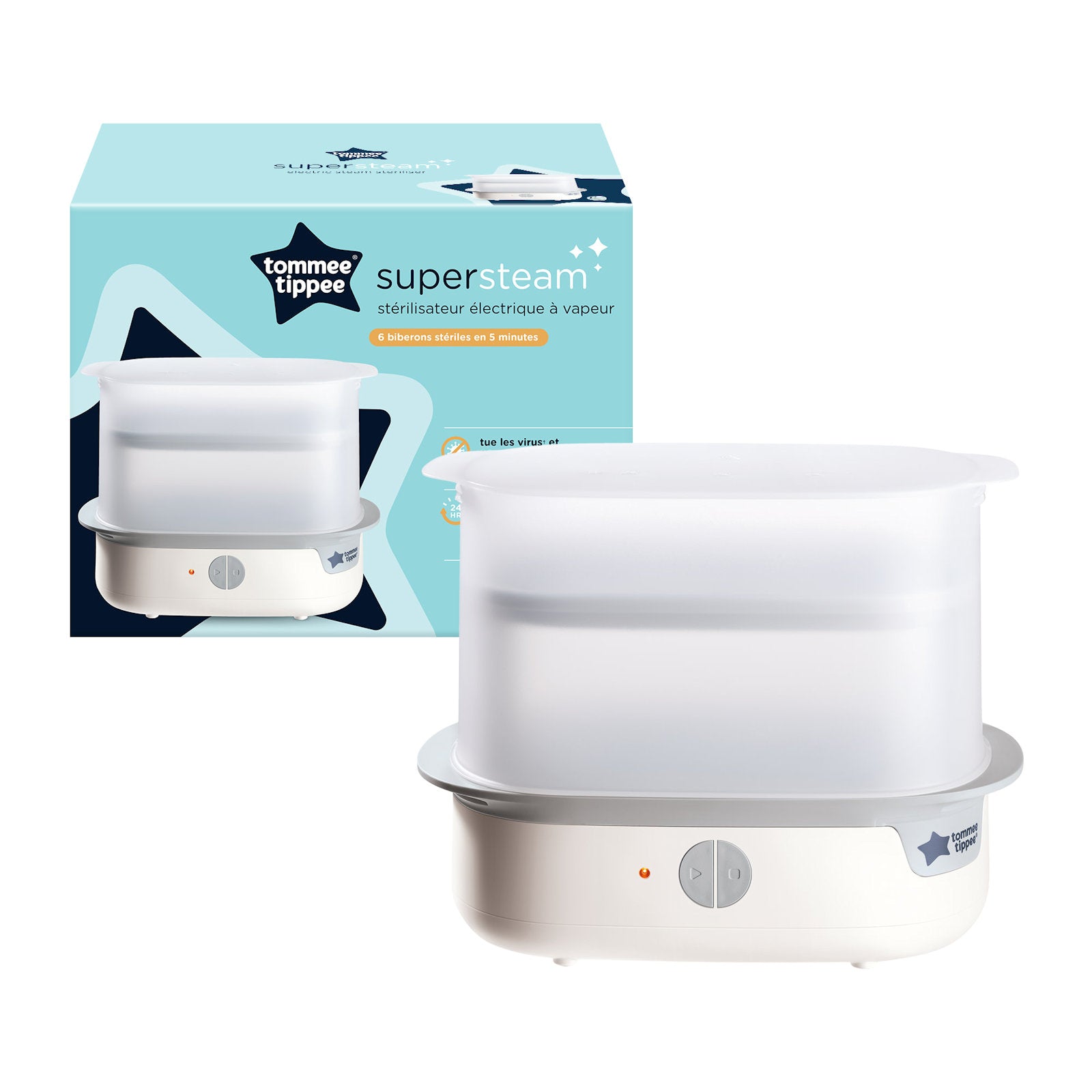 Tommee tippee super steam steriliser