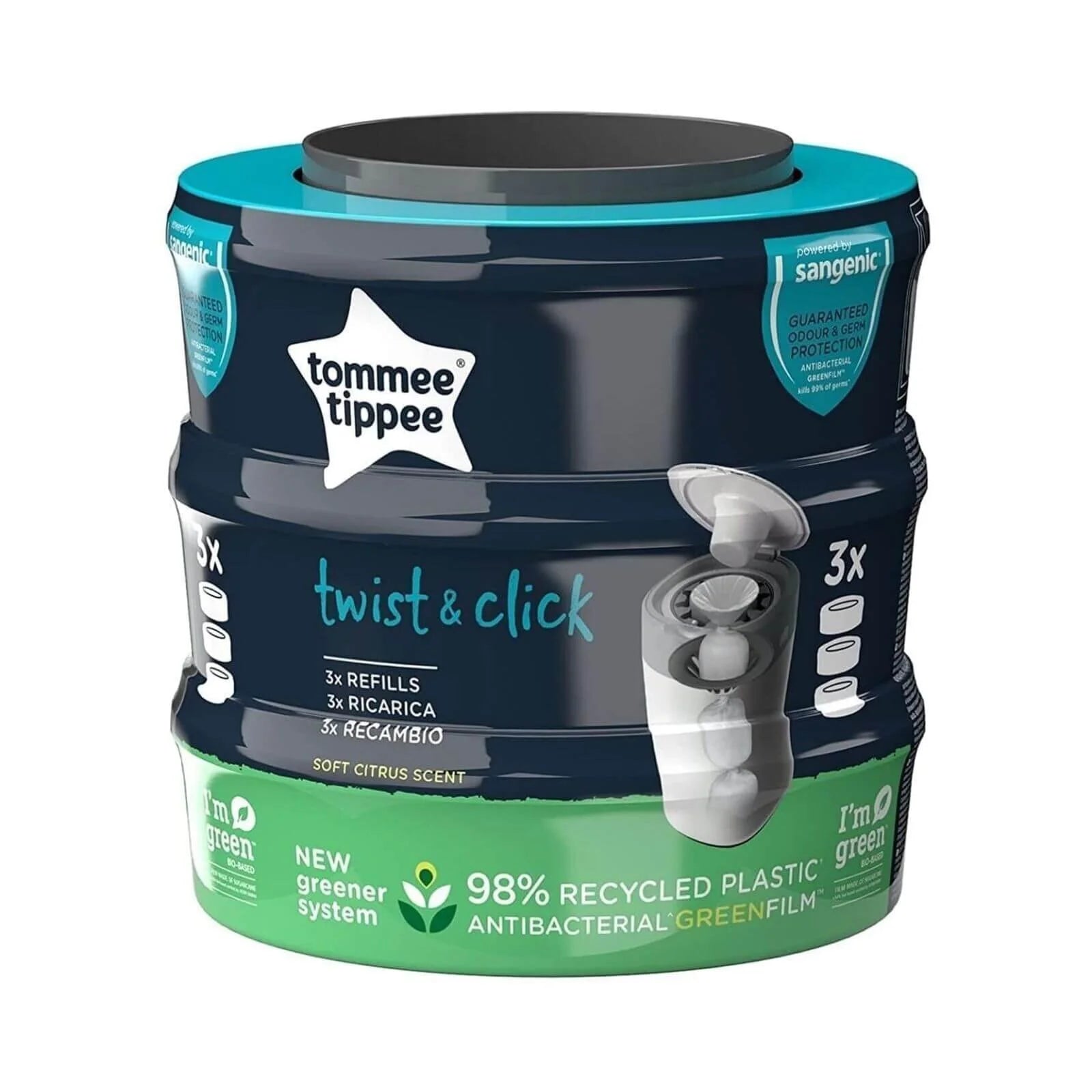 Diaper disposal refill x3