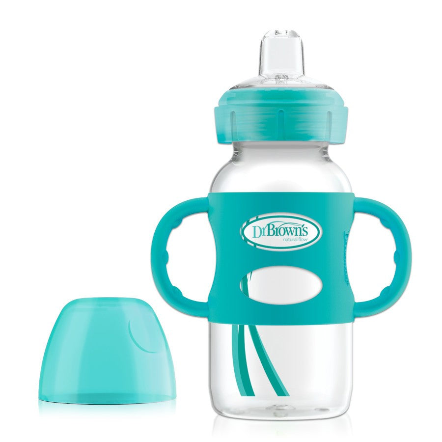 9oz/270ml PP options WN sippy bottle turquoise
