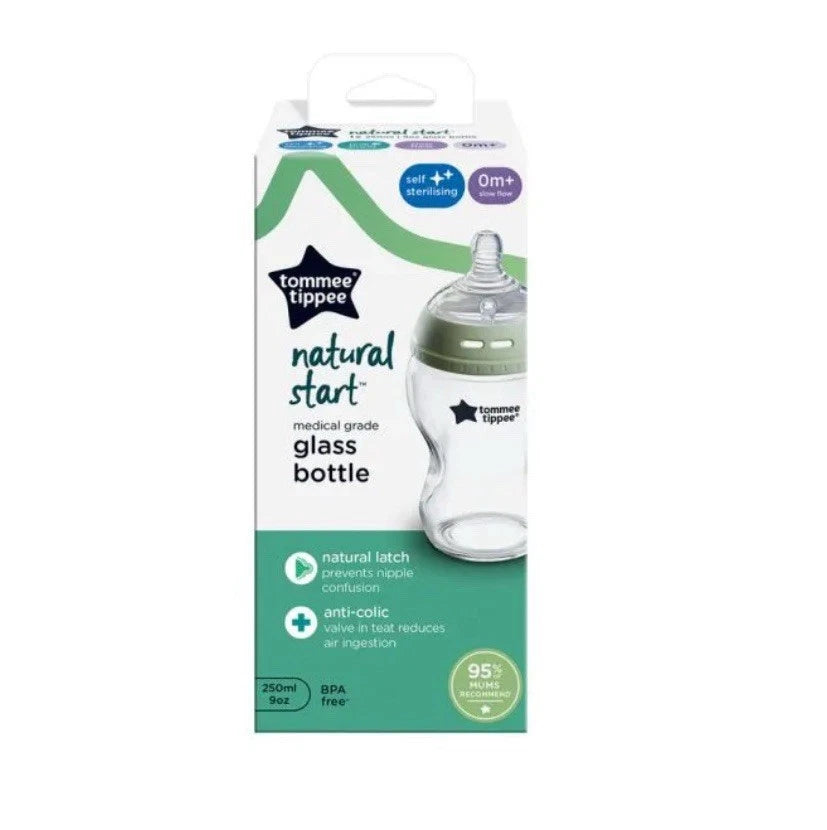 Tommee tippee single glass bottle 250ml