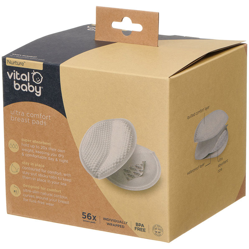 Ultra comfort breast pads
