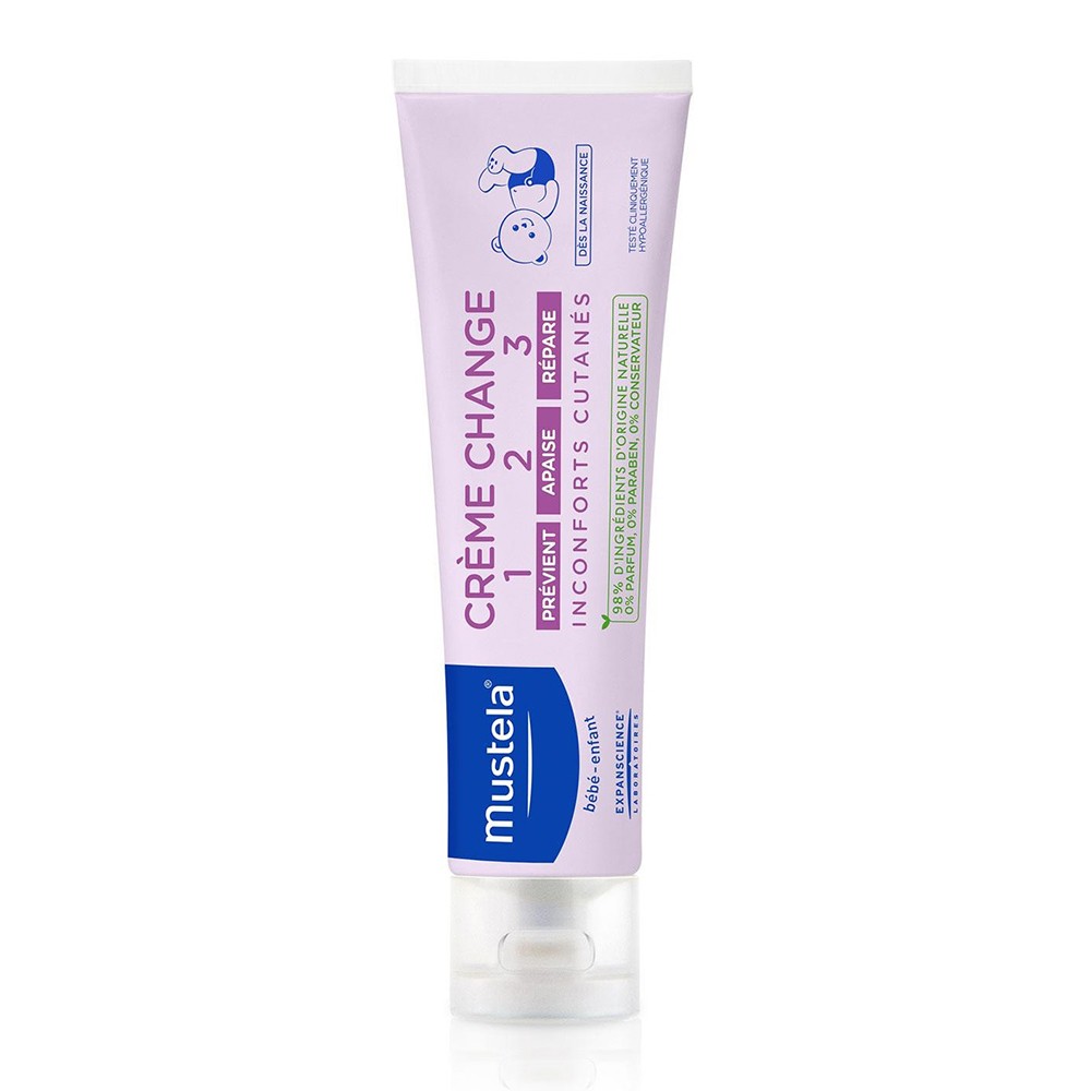 Mustela Vitamin Barrier Cream 100ml Diaper Rash Relief