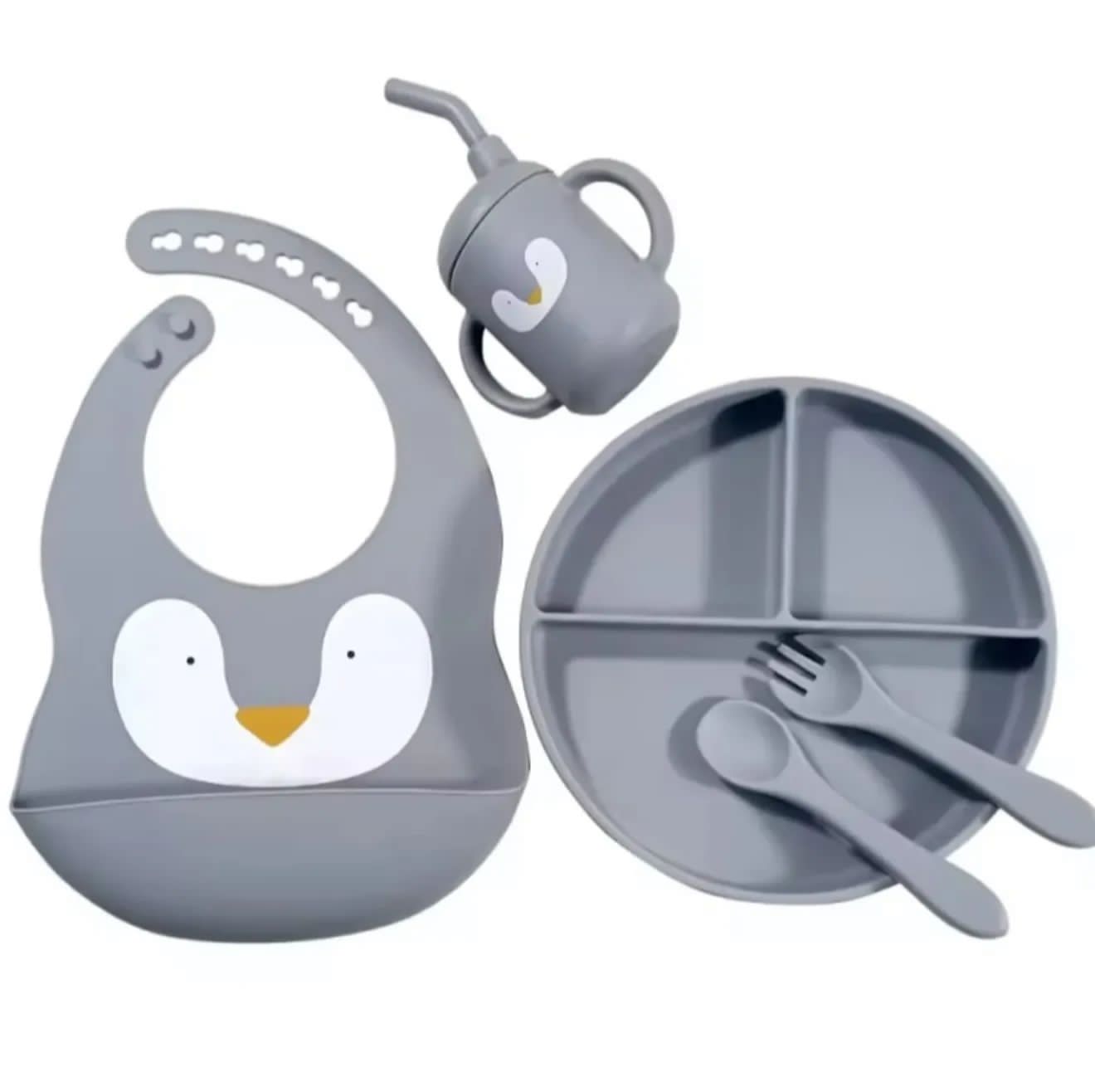 Silicone feeding set