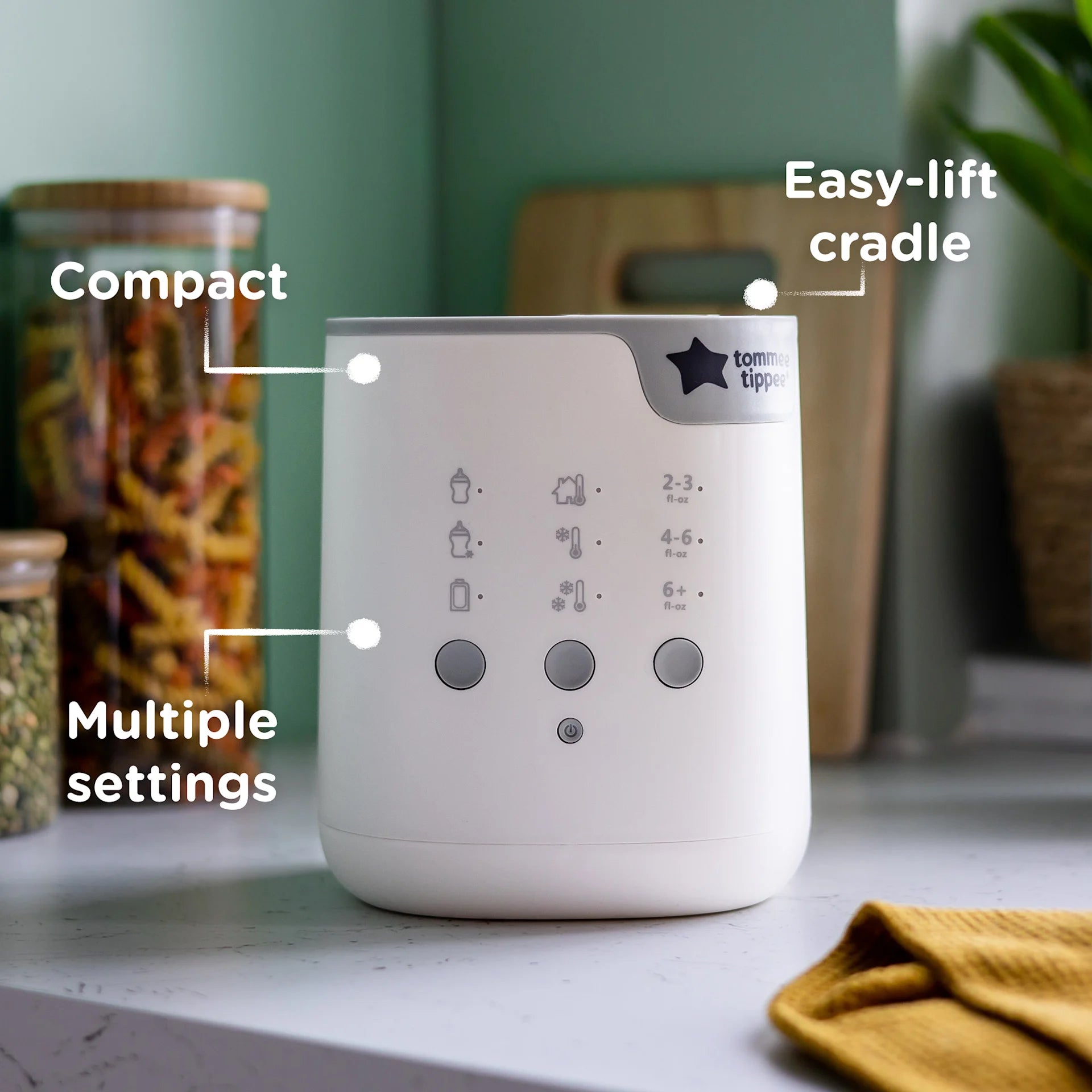 Tommee tippee multi warm - bottle & pouch warmer