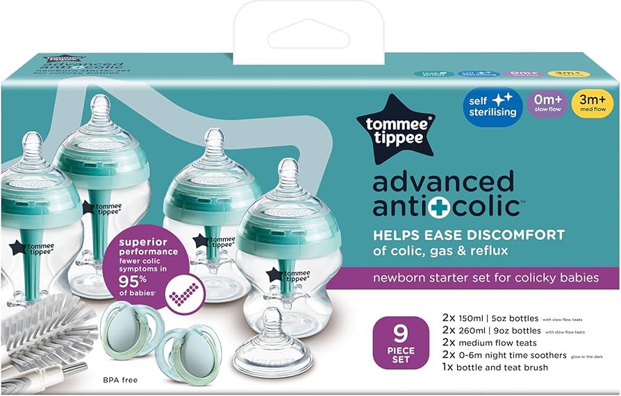 Tommee tippee advanced anti colic starter set