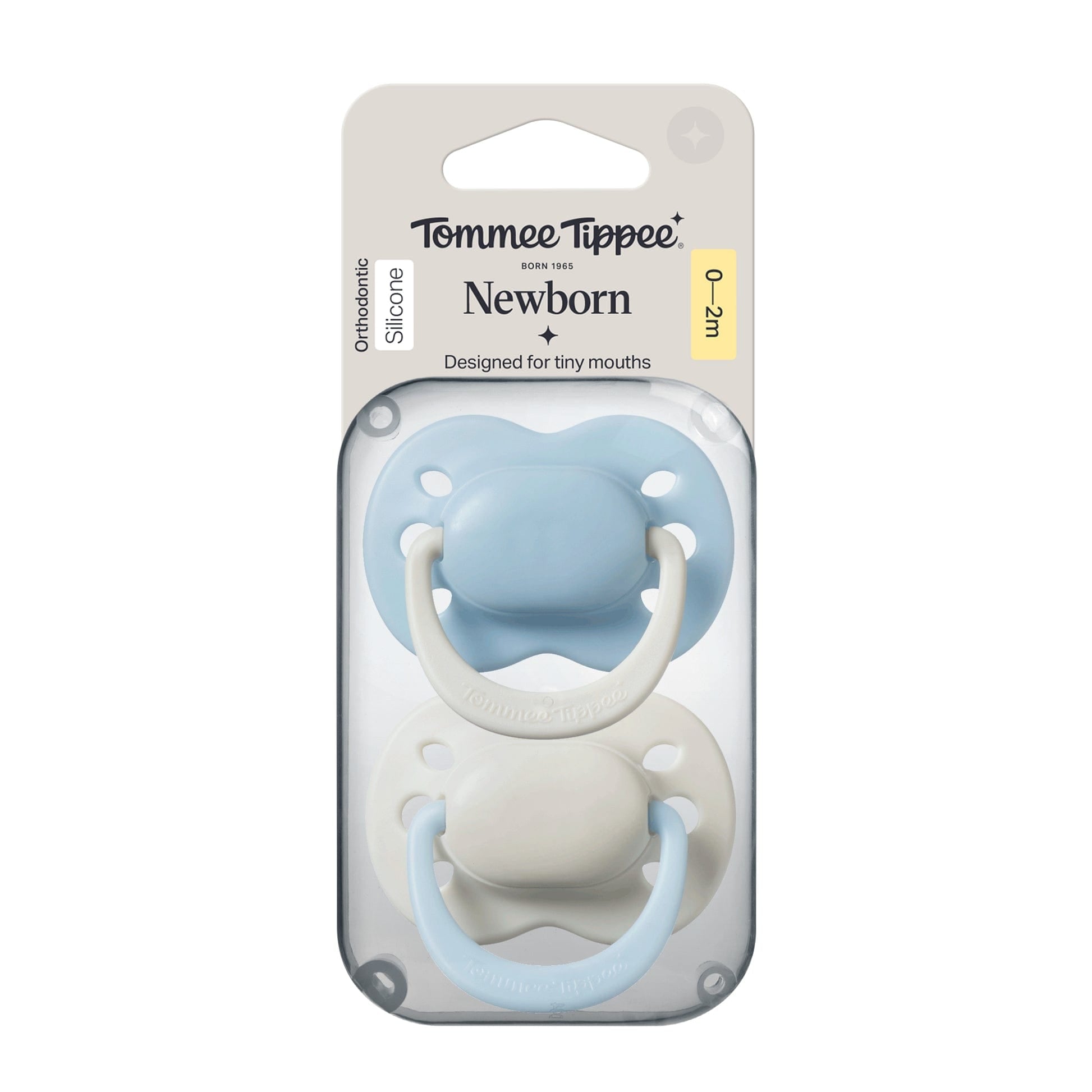 Tommee Tippee new born orthodontic silicone 0-2m extra small