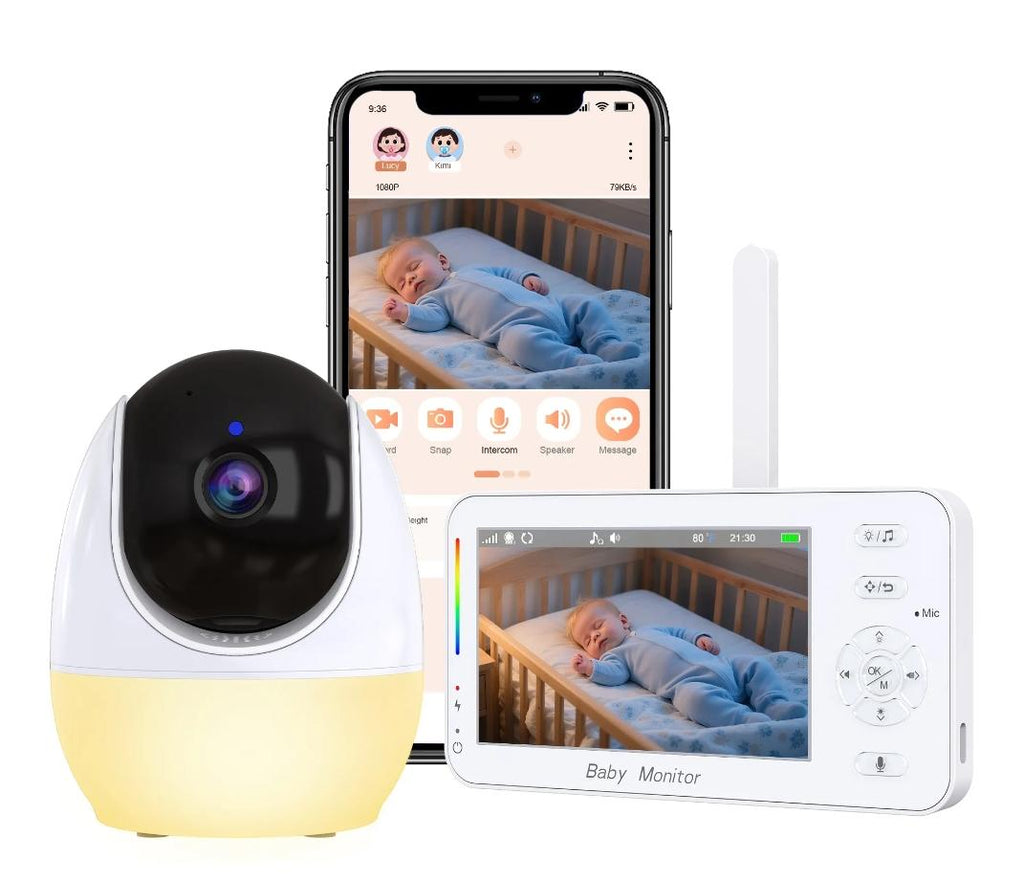 4.3 inch WiFi Video Baby Monitor