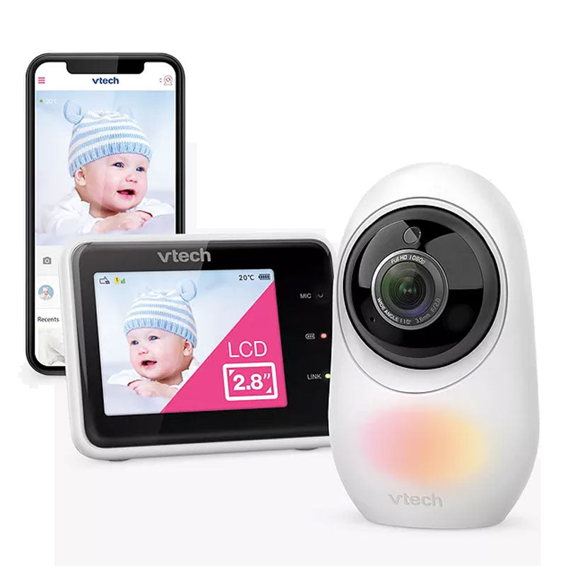 V tech baby monitor 2.8" smart WiFi monitor 1080p