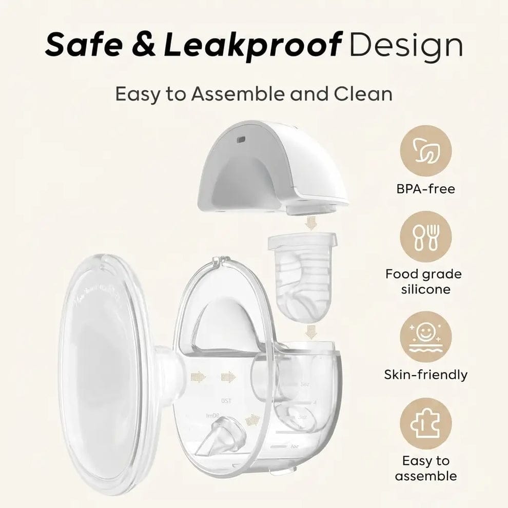 Hands-Free Electric Breast Pump (180ml)