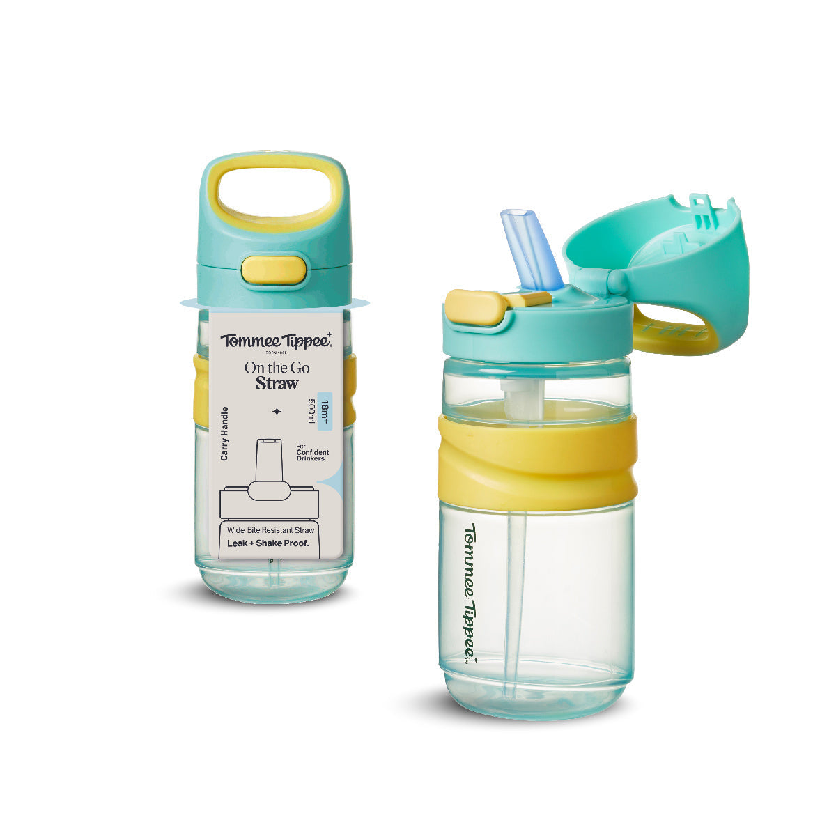 Tommee Tippee on the go straw - Green
