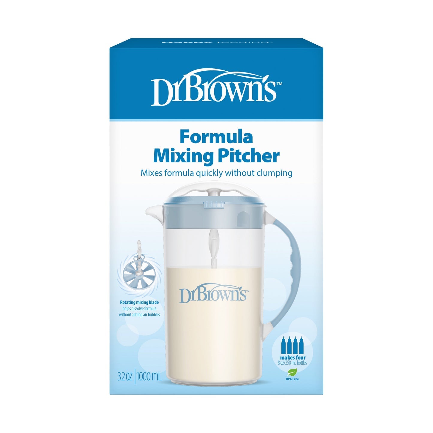 Dr brown's blue pitcher