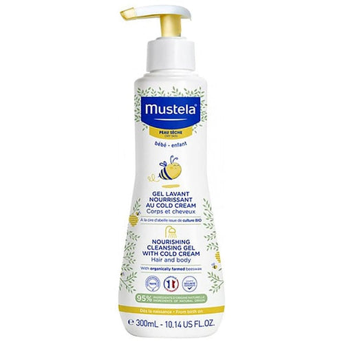 Mustela Nourishing Cleansing Gel Cold Cream 300ml Dry Skin