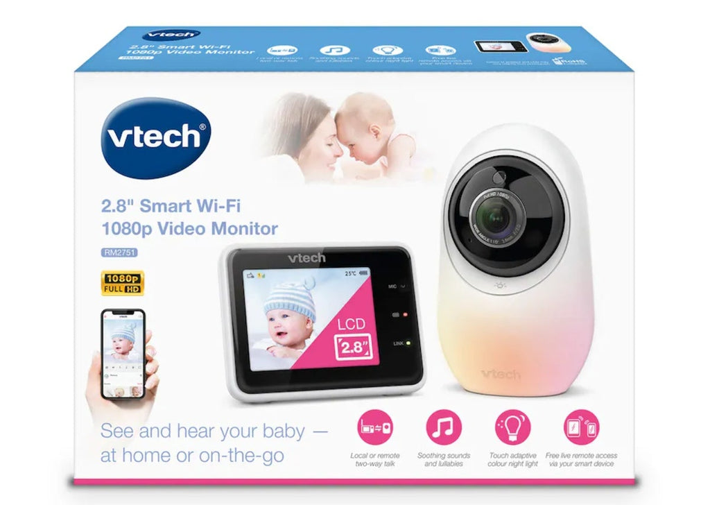 V tech baby monitor 2.8" smart WiFi monitor 1080p