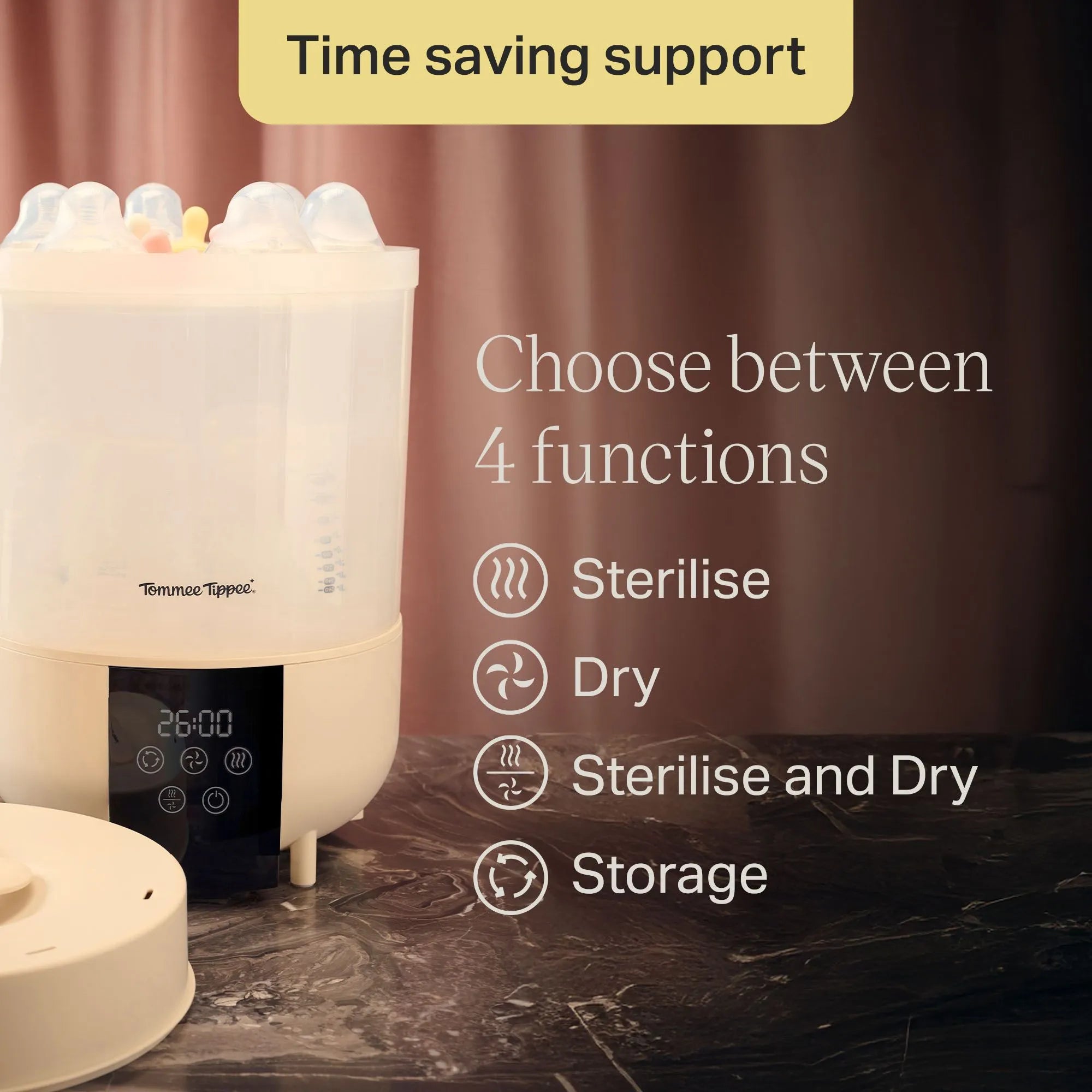 Tommee tippee quickdry steriliser