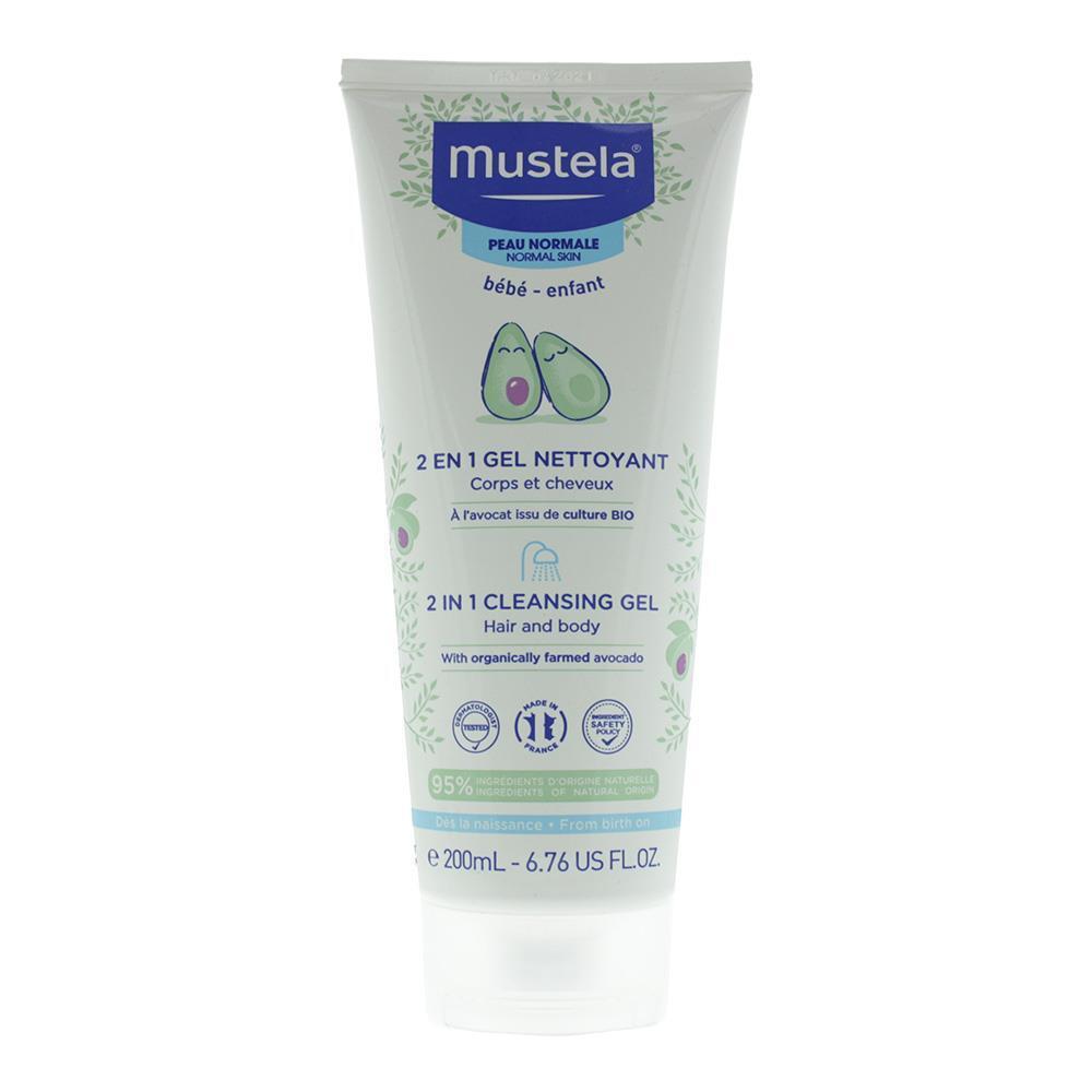 Mustela 2 In 1 Hair & Body Cleansing Gel 200ml Baby