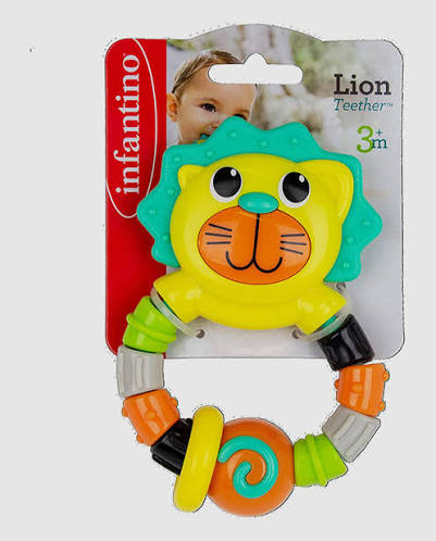 Infantino Teether Bendy Lion