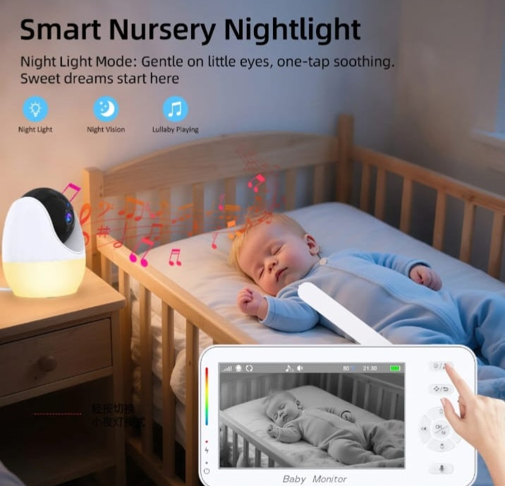 4.3 inch WiFi Video Baby Monitor