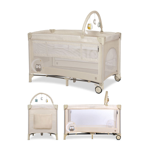 Asalvo Complete Duo Owl Travel Cot