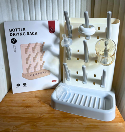 Bottle drying rack grey