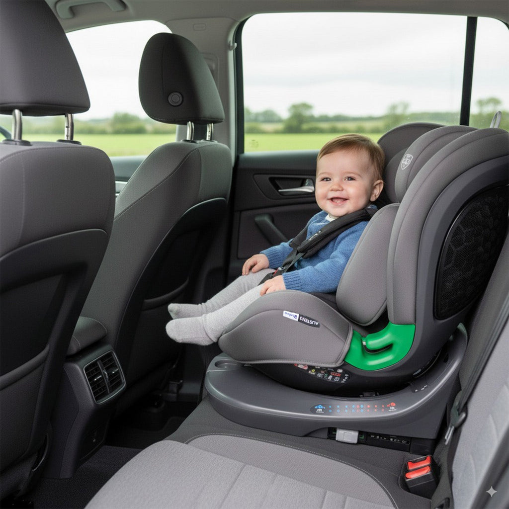 Asalvo Austen 3 carseat, 360° from birth until 12y