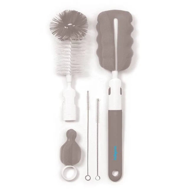 babyono - Feeding Bottle Brush Set Grey