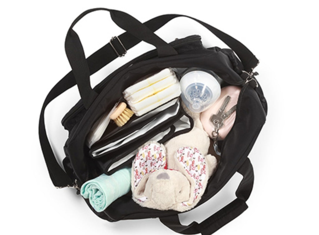 Babyono mom travel bag black color