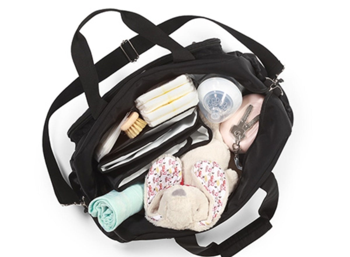 Babyono mom travel bag black color