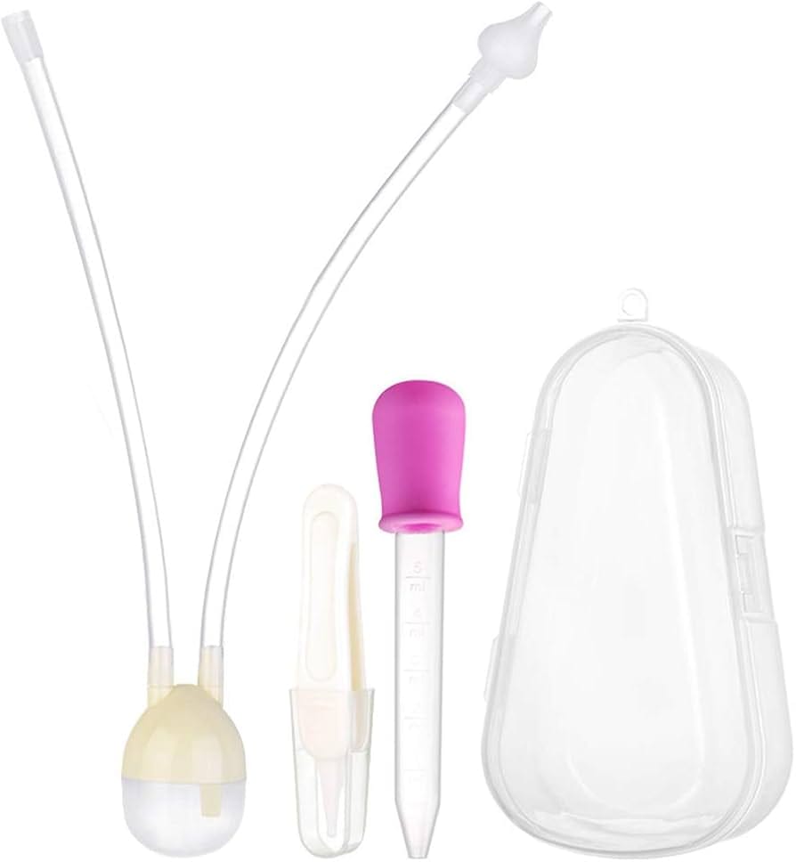 Silicone nasal aspirator