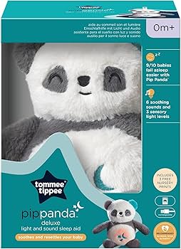 Tommee tippee pip panda deluxe sleep aid light and sounds