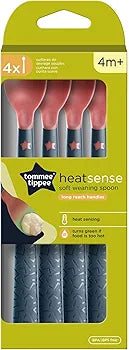 Heat sense soft spoons 4 pcs