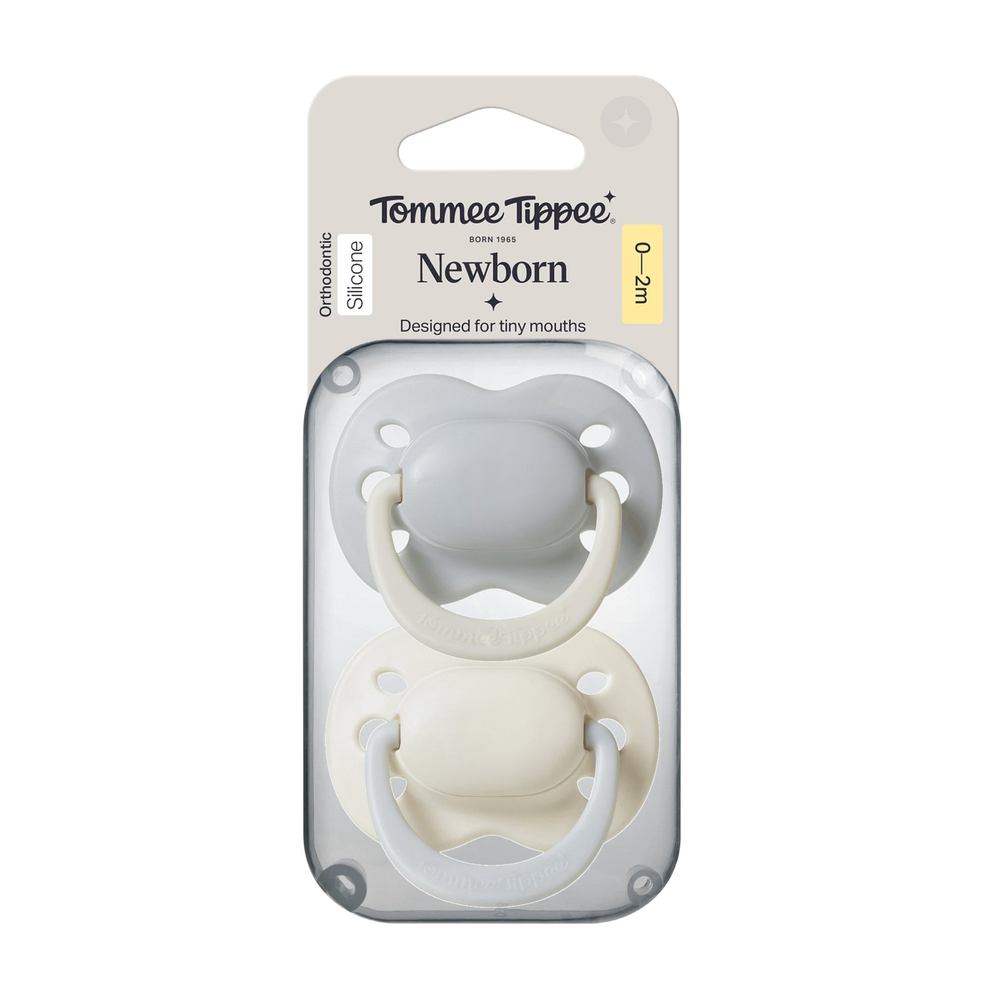 Tommee Tippee new born orthodontic silicone 0-2m extra small
