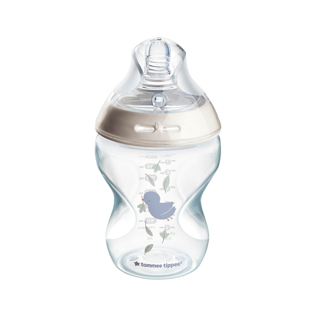 Tommee tippee natural start single bottle 260ml 0m+ bird