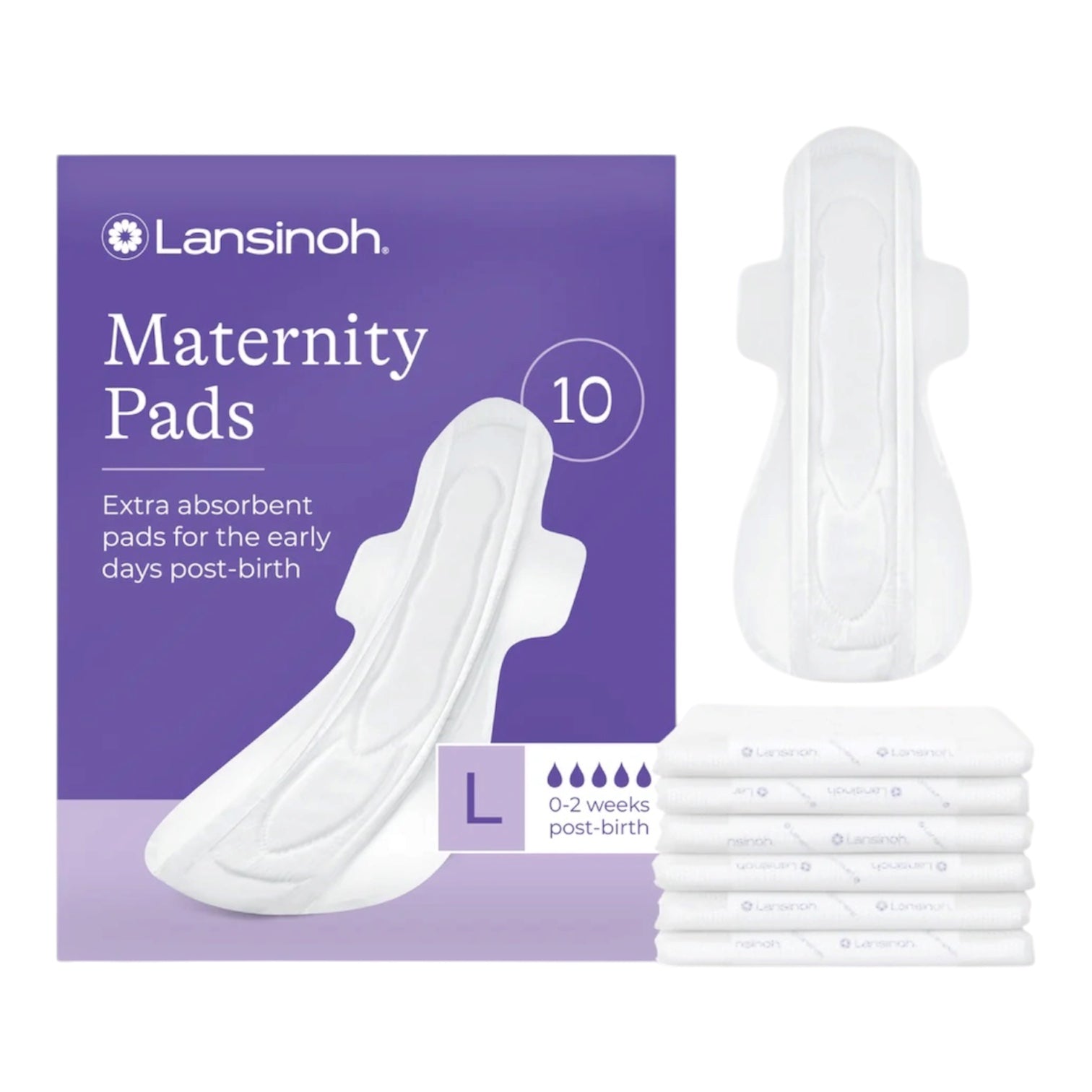 Lansinoh Maternity Pads (Set of 10)