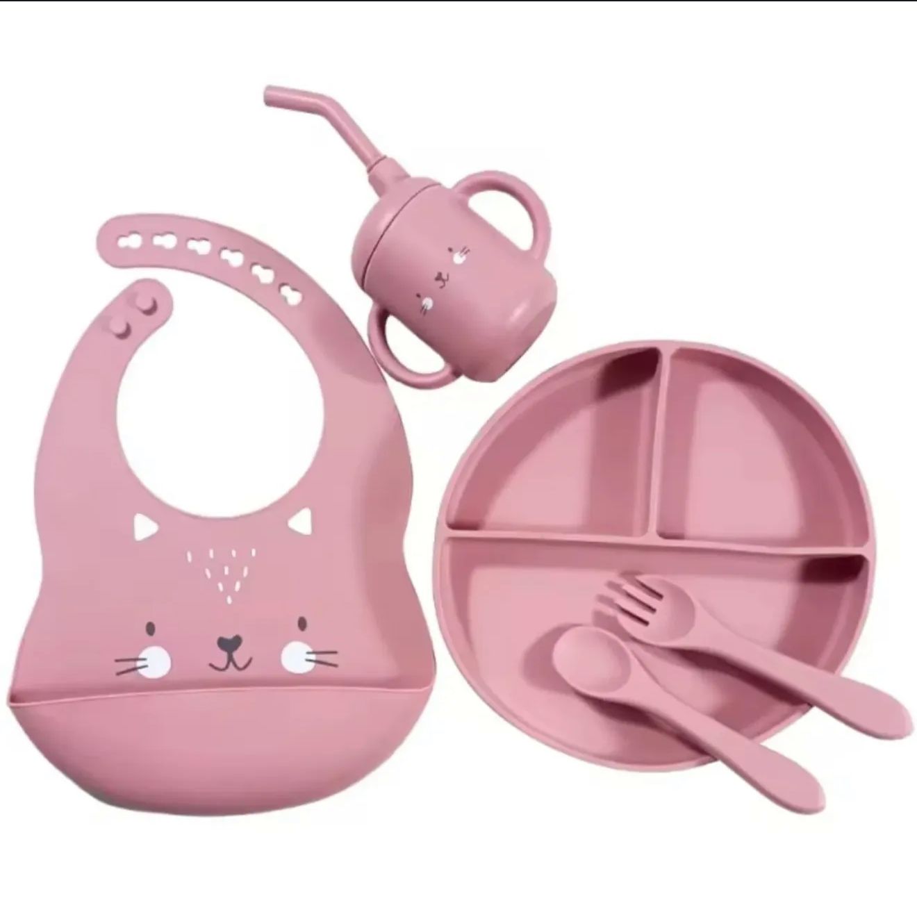 Silicone feeding set