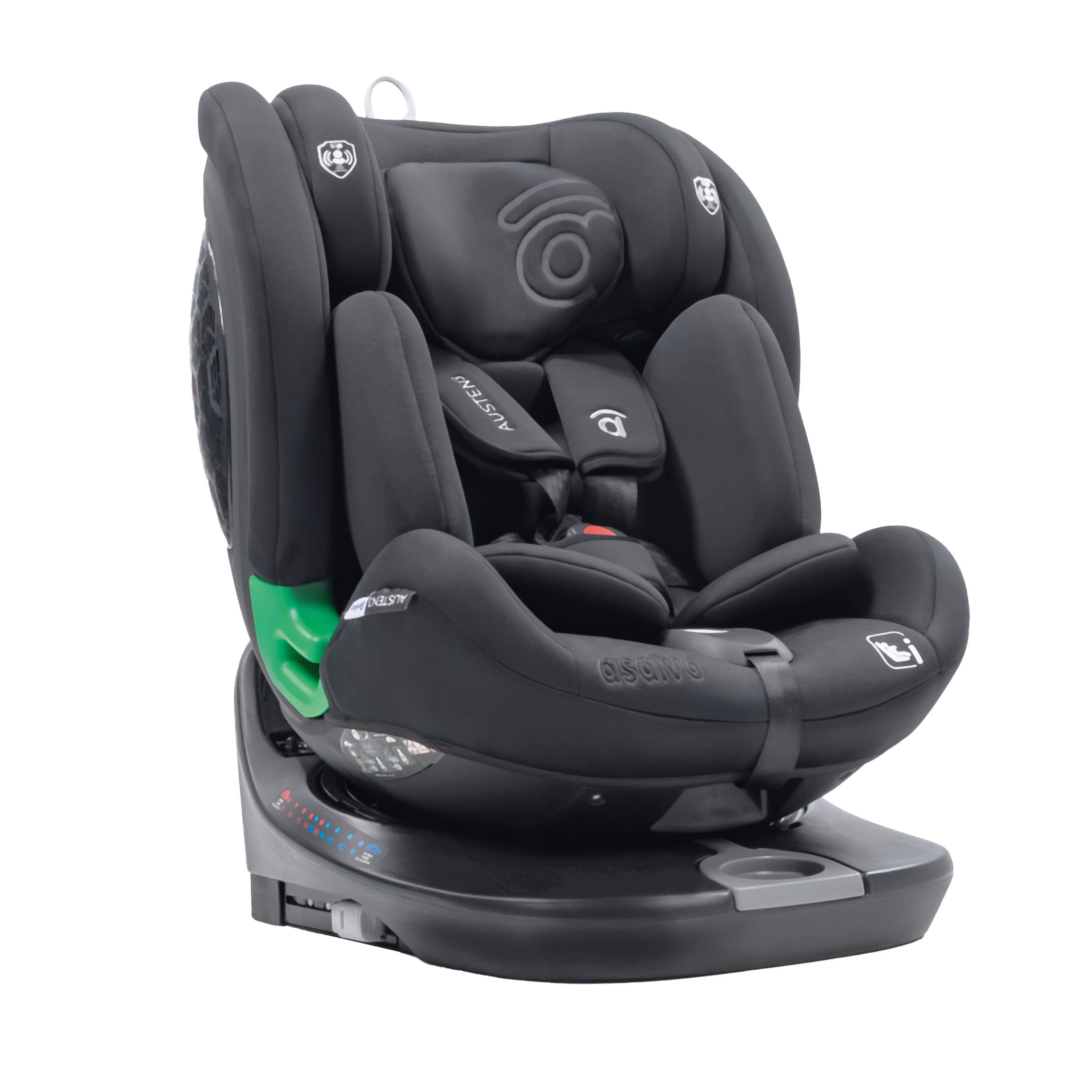 Asalvo Austen 3 carseat, 360° from birth until 12y
