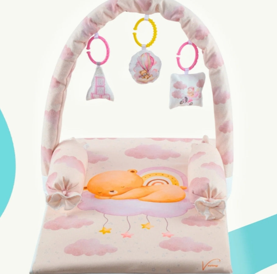 Reflux mattress with toys arc - bear