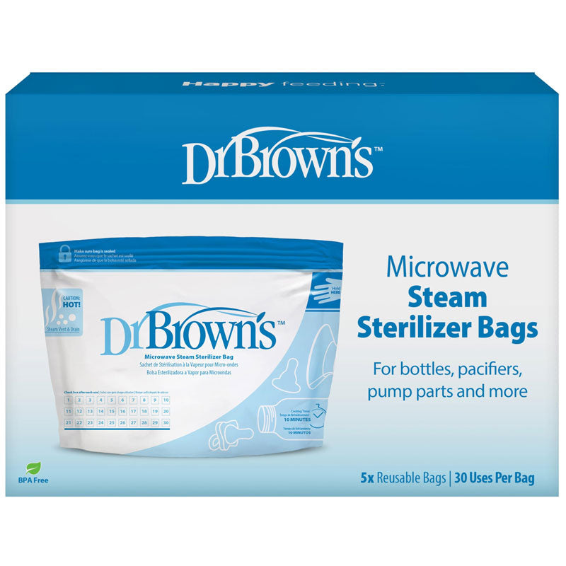 Dr Brown’s Travel Microwave Steam Steriliser Bags