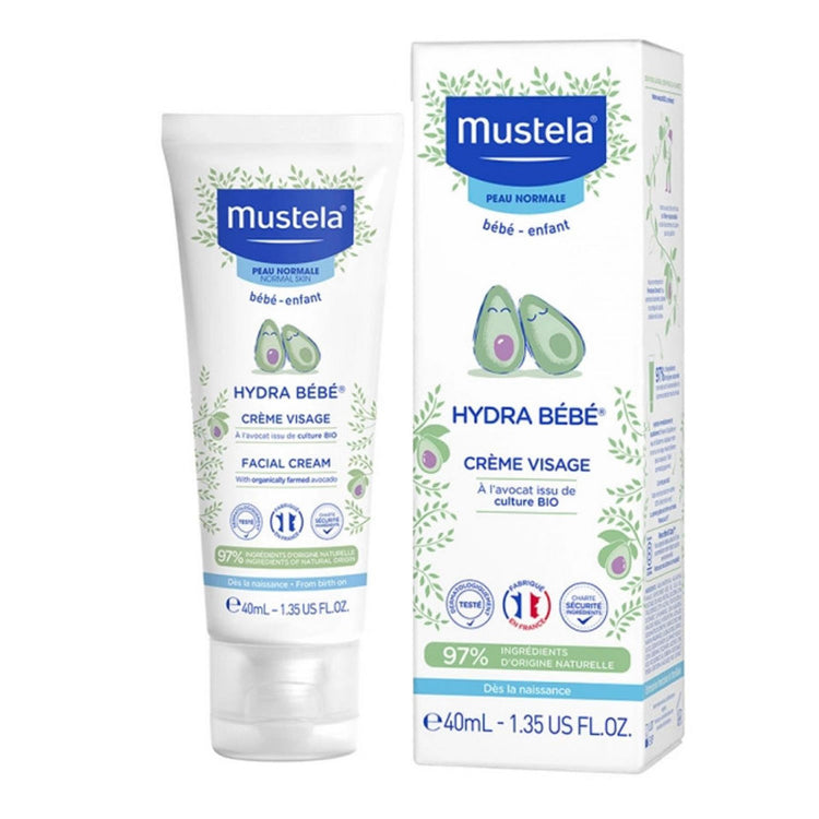 Mustela Hydra Bebe Facial Cream 40 Ml Moisturizer