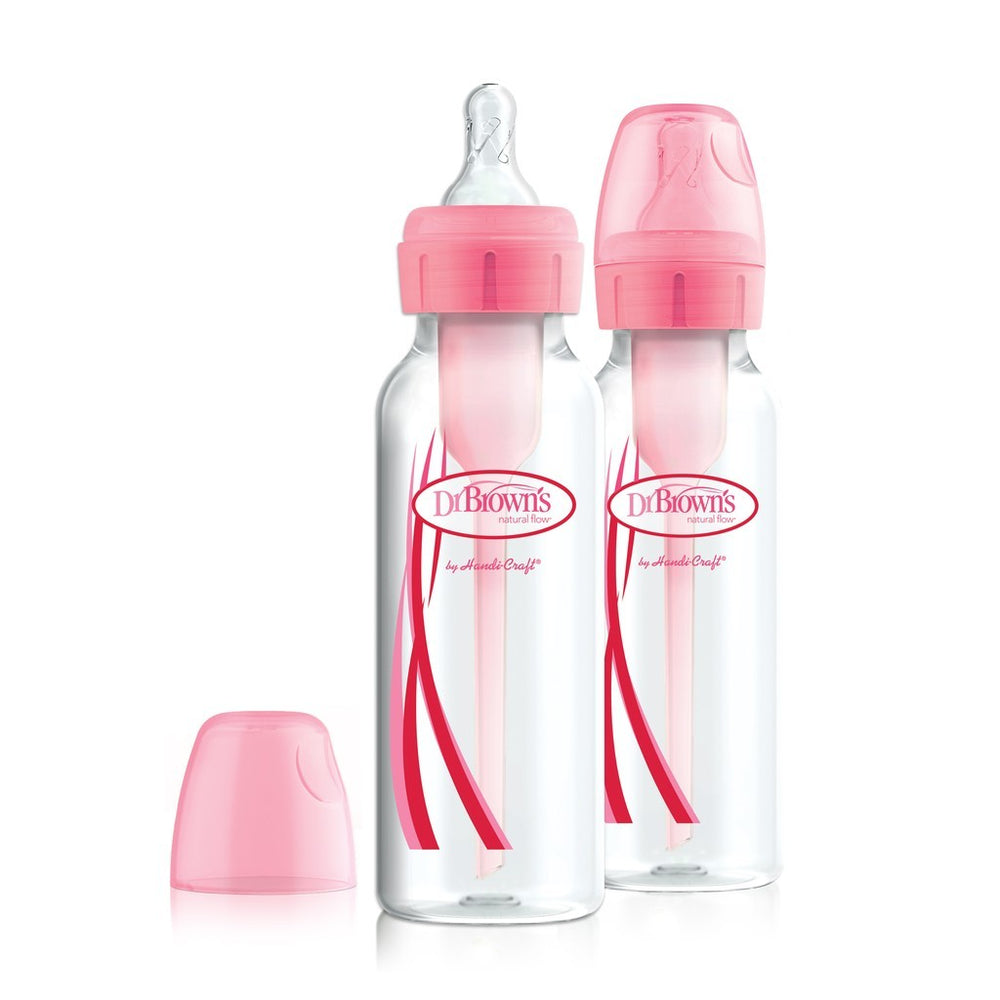 Dr. Brown's Options+ Pink Baby Bottle 250ml Pack Of 2