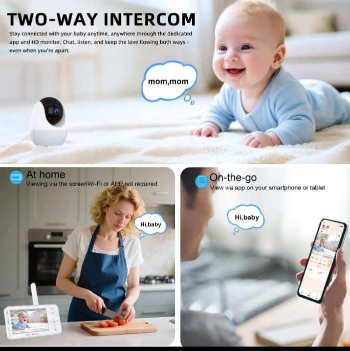 4.3 inch WiFi Video Baby Monitor