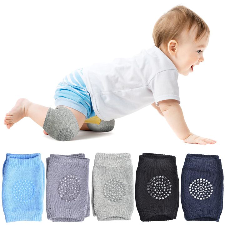 Baby Knee Pads pair - Anti Slip Knee Soft Crawling Pads