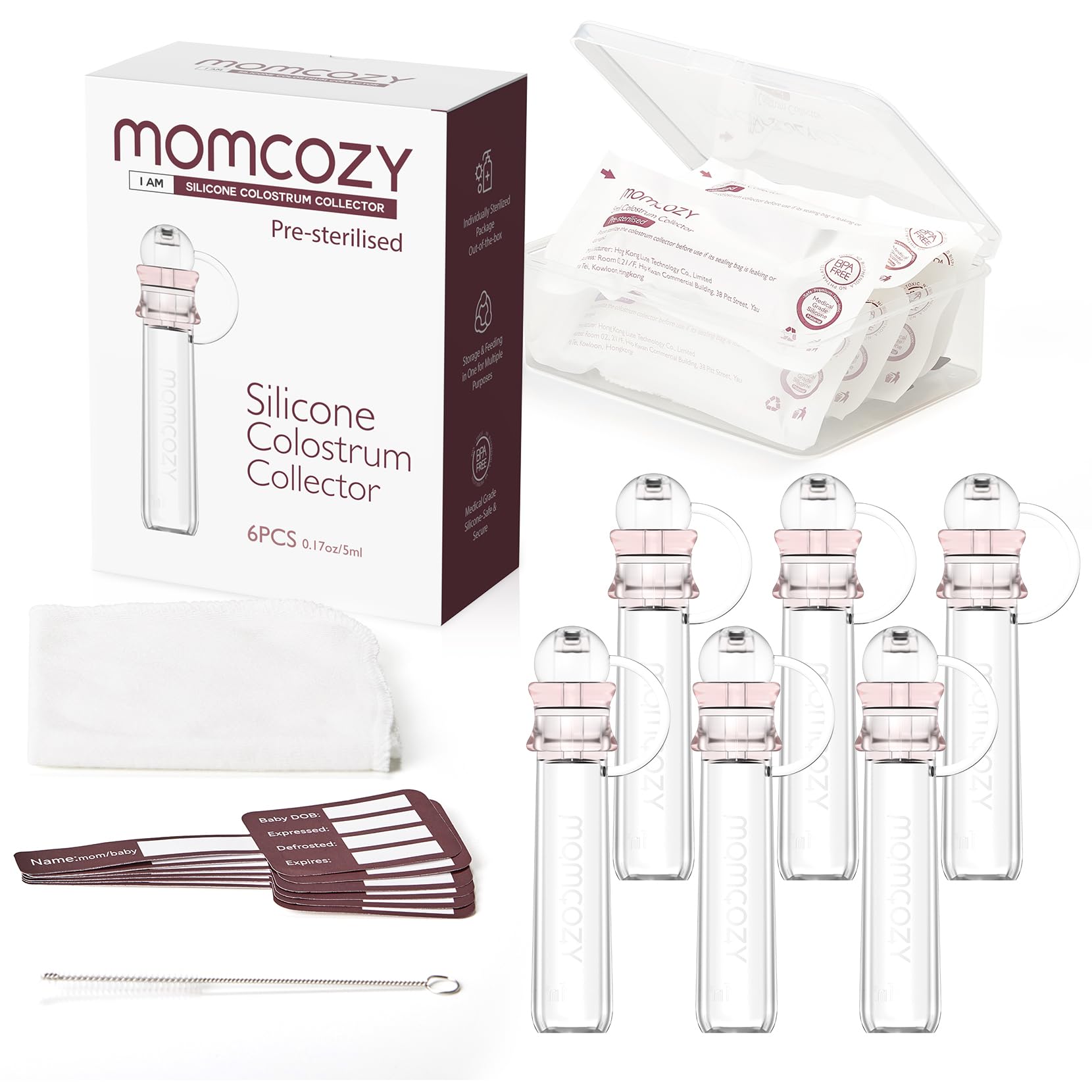 Momcozy collostrum collectors 6pcs