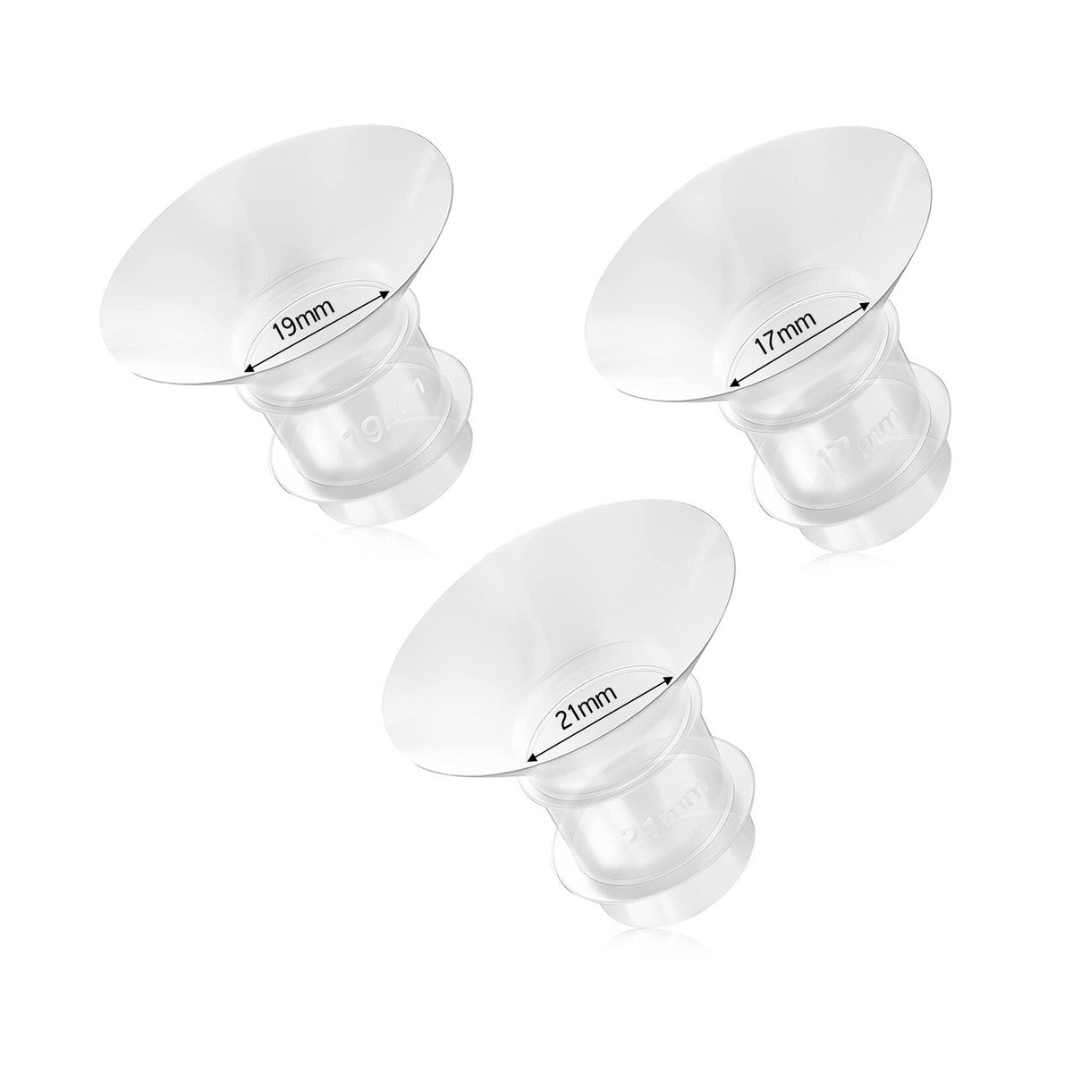 Insert for wearable breast pump