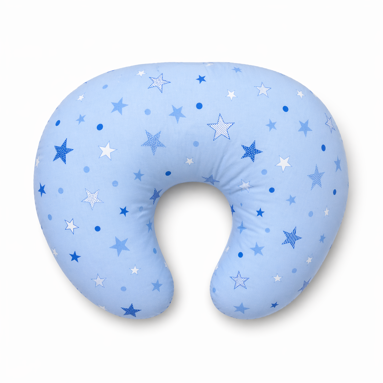 Nursing pillow blue with stars