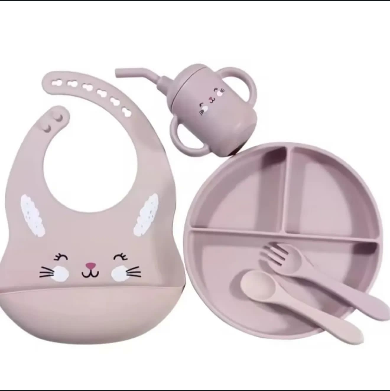 Silicone feeding set