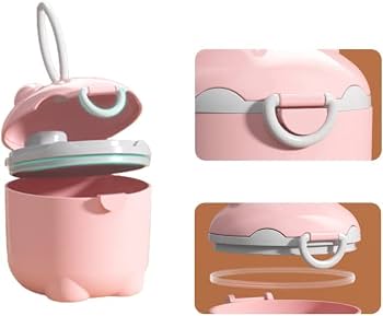 Formula container with scoop
