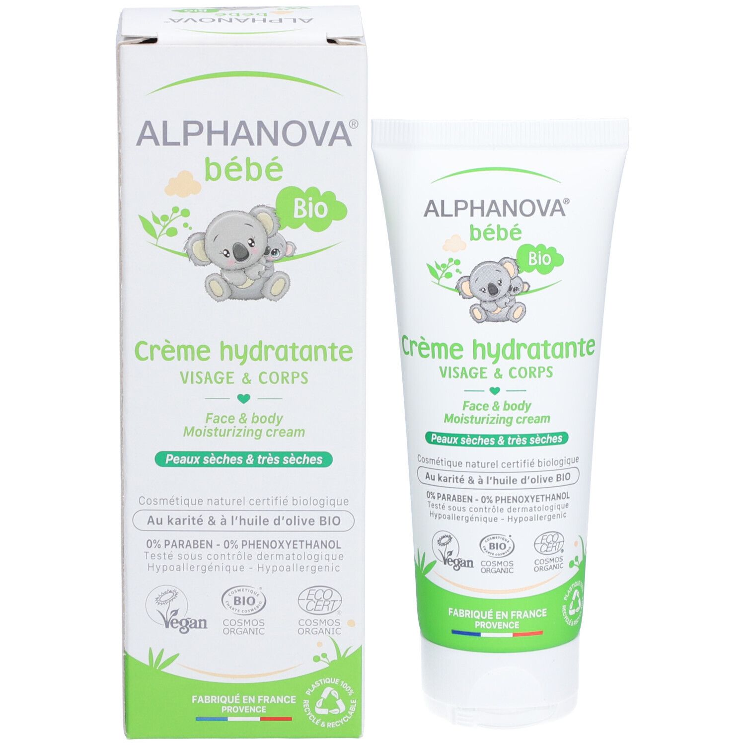 Alphanova bio creme hydratane - moisturising cream